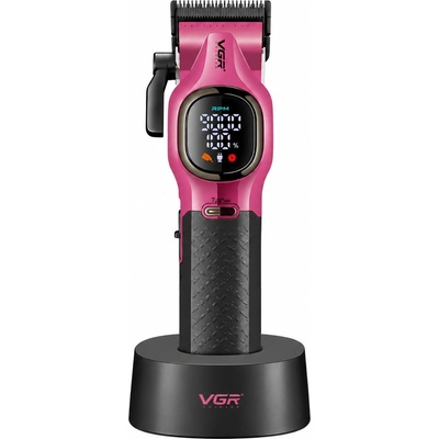 VGR Професионална машинка за подстригване vgr v-886c - Розов