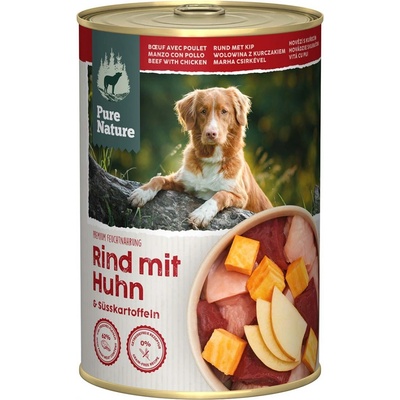 Pure Nature Adult čisté hovězí s batáty 6 x 400 g