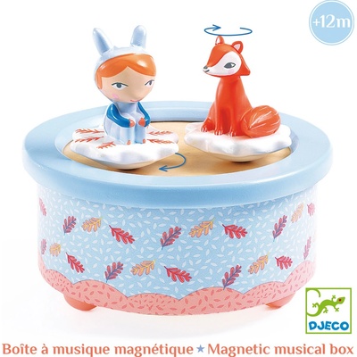 Chlapec a líška: magnetická hracia skrinka