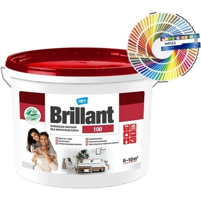 Het Brillant 100 - tónovaný - 3 kg 3 kg, Odstín HET IMPULS: A-071
