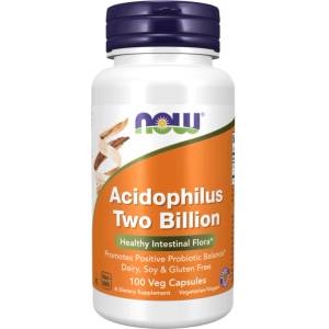 NOW NOW Acidophilus 2 Billion, 100 vcaps