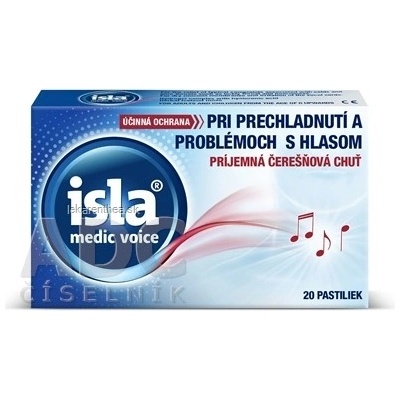 Isla Medic VOICE čerešňa 20 ks