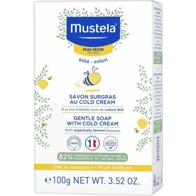 Mustela Нежен сапун Mustela - With Cold cream, 100 g