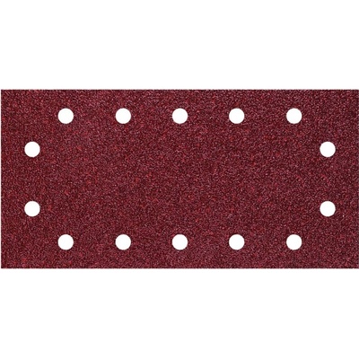 Wolfcraft 1990000 sada brúsneho papiera na suchý zips, s otvormi Zrnitosť 40, 80, 120 (d x š) 230 mm x 115 mm 5 ks