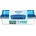 Holmes Products (Europe) Limited Система кутия за обяд с разделители за вкъщи LunchStack Rectangle 1.8 л, синя