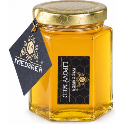 Medáreň Med hexagon Lipový Med 230 g