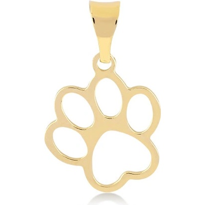 Lillian Vassago Zlatý přívěsek tlapka LLV31-GP010Y