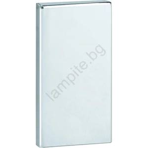 Bemeta Анкерна плоча 12x22, 5 см инокс/черна (BD0104)