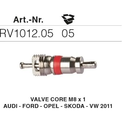 Errecom - Италия RV1012.05 - 5 броя иглички M8x1 за портове климатици на AUDI-FORD-OPEL-SKODA-VW след 2011г, ERRECOM