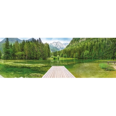 Komar Papierová fototapeta Green Lake, rozměry 368 x 127 cm
