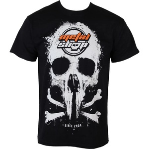 METALSHOP тениска метална мъжки - Черен - metalshop - ms015