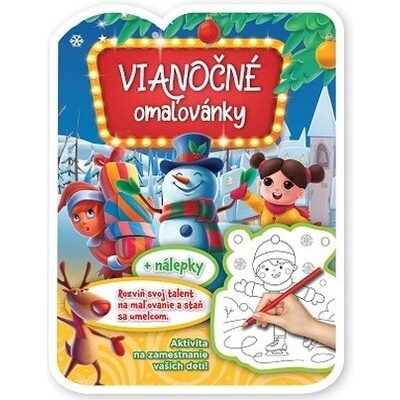 Vianočné omaľovánky