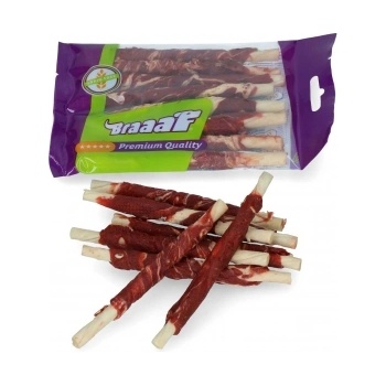Braaaf Twisted sticks with lamb and fish - Вкусни усукани солети за кучета с агнешко месо и риба, 280 гр