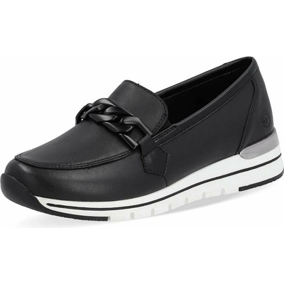REMONTE Dámske mokasíny R6711-00 čierna