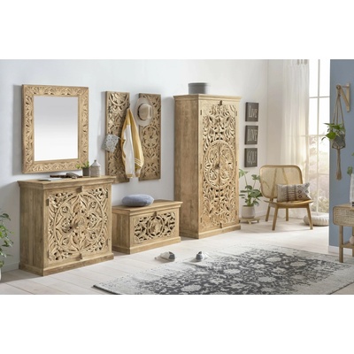 SOB Nábytek Set do předsíně Alexandria mangové dřevo STM18001-24