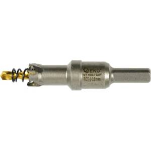 GEKO Коронкова бормашина за метал TCT 16mm 63335 (G39680)