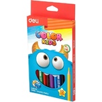 Deli Детски комплект цветни моливи Deli Color Jumbo 12бр DEC00600 (DEC00600)