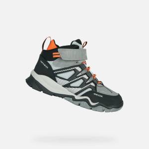 Geox Сиви момчешки маратонки Geox Montrack B ABX Geox | Siv | Момчешки | 28