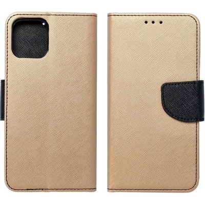 Pouzdro Telone FANCY Diary Xiaomi Redmi 9C Zlaté