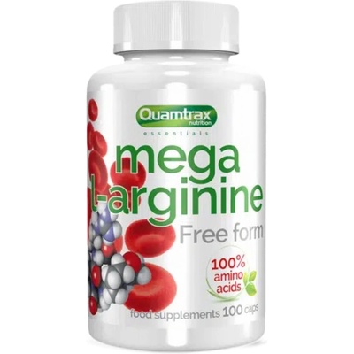 Quamtrax Mega L-Arginine [100 капсули]