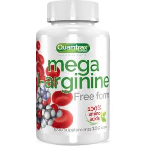 Quamtrax Mega L-Arginine [100 капсули]