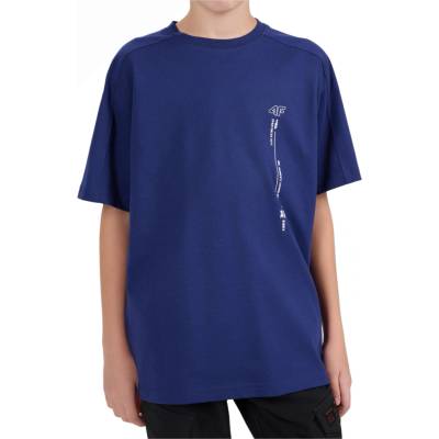 4F Tshirt M3514 modrá