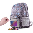 Pixie Crew Minecraft sivý/modrý