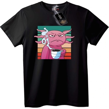 NOONEBRAND Тениска Мързелив Морски Калмар - L, Black