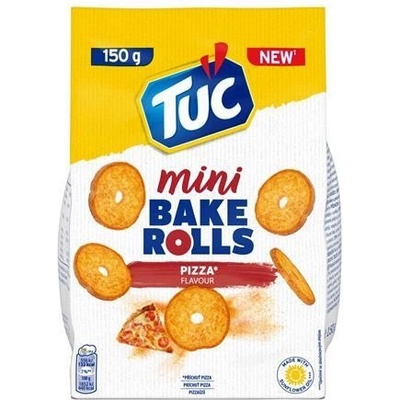 TUC Mini Bake Rolls pizzové Opečené chlebové krúžky 150 g