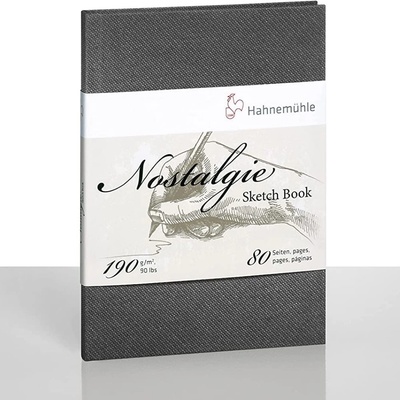 Hahnemühle FineArt GmbH Nostalgie skicár 190 GR M2 40 listov 80 strán A4 PORTRÉT