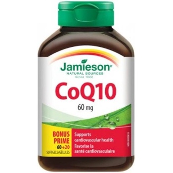 Jamieson Коензим Q10 60mg 80 капсули