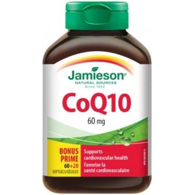 Jamieson Коензим Q10 60mg 80 капсули