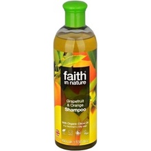 Faith in Nature přírodní šampon Bio Grapefruit a Pomeranč 400 ml