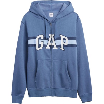 GAP V-Heritage Logo Fz Snl Novelty modrá