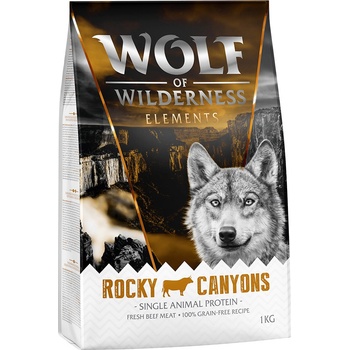 Wolf of Wilderness Rocky Canyons hovězí 1 kg