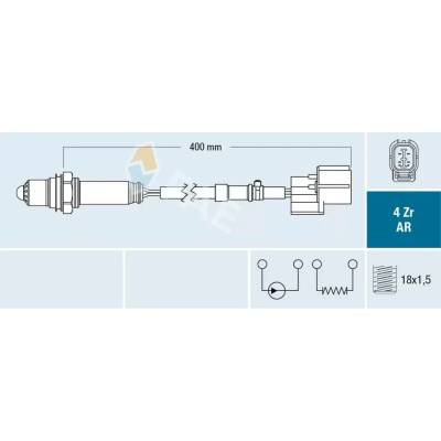 FAE Lambda sonda FAE 75647
