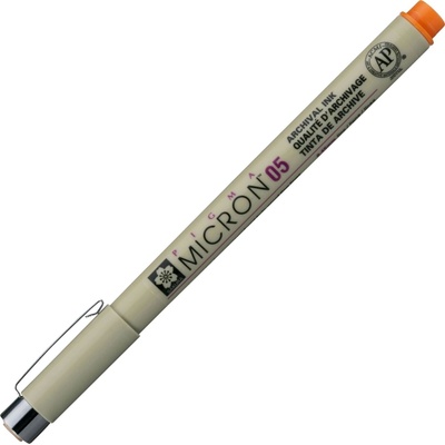 Sakura Pigma Micron Техническа химикалка Orange 0, 45 mm 1 бр (XSDK055)