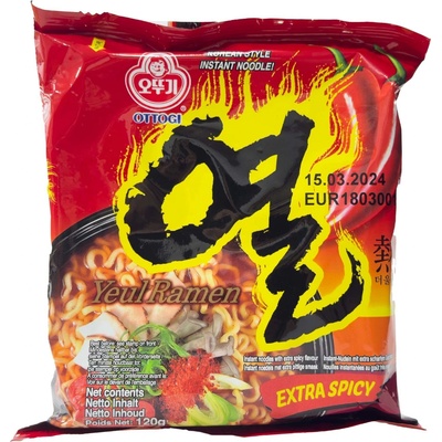 Nongshim Yeul Ramien extrémne pálivá polievka 120 g