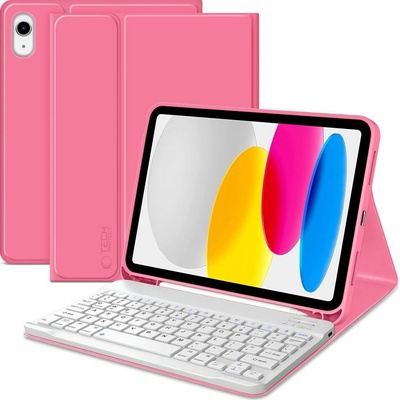 Tech-Protect Pouzdro s klávesnicí pro iPad 11 (2025) / iPad 10.9 (2022) - Tech-Protect, SmartCase Magenta – Hledejceny.cz