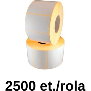 ZINTA Самозалепващи th етикети zinta 24х15мм, 2500 ет. /ролка (24x15x2500-th)