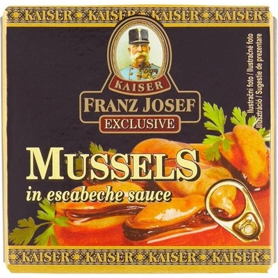 Kaiser Franz Josef Exclusive Mušle v náleve escabeche 80 g