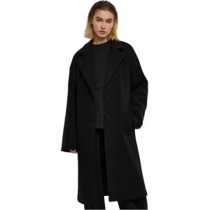 Urban classics Палто Urban classics Oversized Long coat - Black (Black)