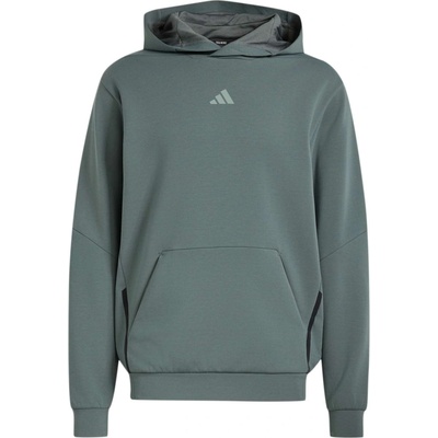 adidas D4T Hoodie tmavo zelená