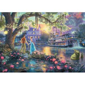 Schmidt Spiele - Puzzle Thomas Kinkade: Disney: The Princess and the Frog - 1 000 piese