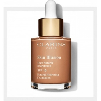 Clarins Skin Illusion Natural Hydrating Foundation rozjasňující hydratační make-up SPF15 112.3 Sandalwood 30 ml