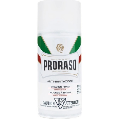 Proraso White pena na holenie zelený čaj 300 ml