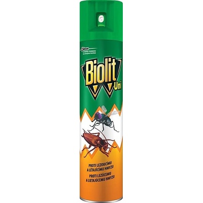 Biolit Uni 007 Sprej proti létajícímu a lezoucímu hmyzu 300 ml