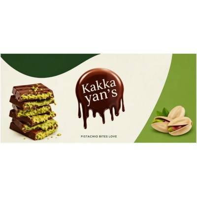 Kakkayan's Dubai Chocolate s pistáciovou náplní a kataifi 230 g