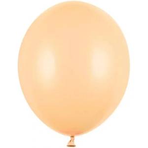 Party Deco Пастелен латексов балон - светла праскова - 30 см (sb14p-075j)