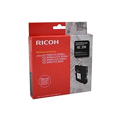 Ricoh ГЛАВА ЗА RICOH GX 3000/3050N/5050N - Black - Gel Ink Cartridge - Type GC21K - PN 405532 (201RICGX3000B)